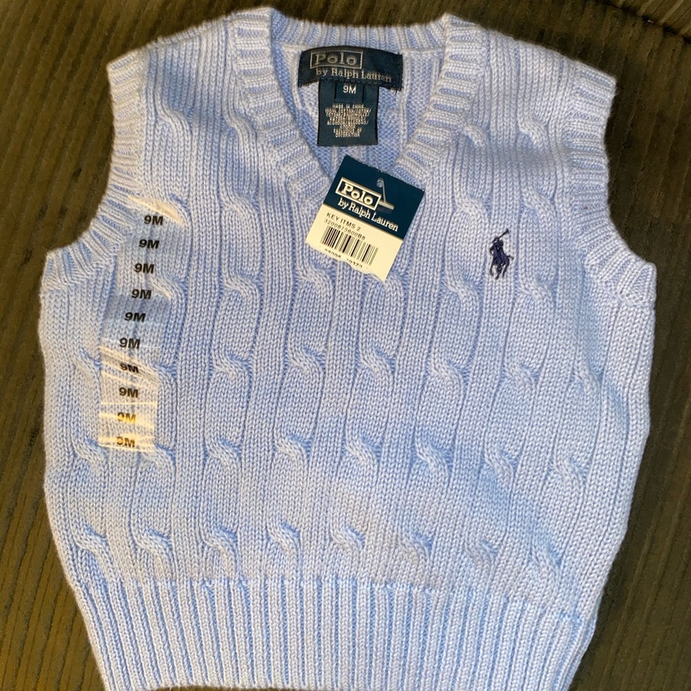Polo by Ralph Lauren Boy’s knit vest